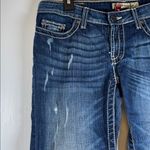 BKE  Buckle Madison Denim Capri Cutoff Distress Washed Jeans Size 29 EUC #5895 Photo 1