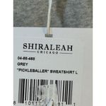 Shiraleah  Pickleballer Sweatshirt Size L Pink Green Preppy Country Club Photo 7