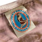 Lucky Brand Vintage 90’s:  ❤︎ Side Tie Floral Tie Dye Bikini Bottoms ❤︎ Pink Tan Photo 9