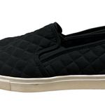 Mossimo Supply Co Mossimo Black Quilted Fabric Slip On Casual Sneakers 8.5 Photo 2