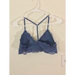 Aerie  blue floral lace bralette Photo 6