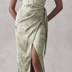 V. Chapman Women's Green Dress Size 8 Photo 0