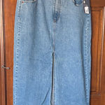 Universal Threads  Maxi Denim Skirt Size 12 Photo 0