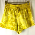 All In Motion yellow and cream Tye Dye shorts woman’s extra small Photo 0