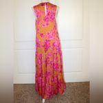 Ted Baker Bambia Floral Print Crepe Maxi Dress Size 1 Small Photo 3