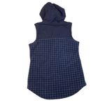 Columbia  Benton Springs Overlay Vest‎ Size Small Blue/Black Houndstooth Print Photo 7