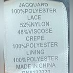 Adrianna Papell Lovely By - Black and Purple Puffy Midi Dress Size 8 Photo 8