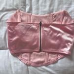 Y2K Bedazzled Pink Corset Top Size M Photo 3
