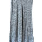 Attu Ribbed Knit Flare Pants Gray Size M Photo 0