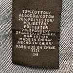 1822 Denim  Blue Jean Shorts size 14 Photo 13