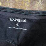 EXPRESS teal and black sparkle shimmer camisole, size S, NWOT Photo 2