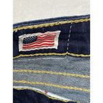 True Religion Women's Billy Low Rise Straight Dark Jeans Size 32x34 Photo 10