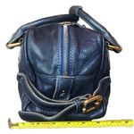 Chloé CHLOE Paddington Navy Blue Leather Satchel Hand Bag with Lock & Key Photo 8