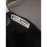 Harley Davidson Jeans Women Size 8 Black Straight Leg Denim Embroidered Logo Y2K Photo 3