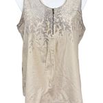 Coldwater Creek  Tank Top Size 1X Beige Gray Photo 0