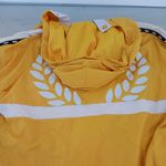 PINK - Victoria's Secret Victoria's Secret PINK Yellow and White Pullover Jacket Photo 3