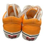 Vans 🧡  Old Skool Neon Blazing  Orange & White Sneakers‎ Women’s 6.5 / Men’s 5 Photo 5