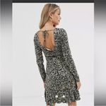 Free People Boheme floral mini dress Size 12 Ruffles Cottagecore Ditsy Photo 4