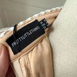 Pretty Little Thing NWT  White High Neck Lace Crochet Bodycon Mini Dress 4 Photo 6