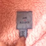 Jane & Bleecker  Women’s M Pink Sherpa Cowl Neck Pullover Sweater Fleece Medium Photo 3