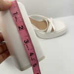 Steve Madden  affection strappy white heel platform sandals women’s Size 11M Photo 4