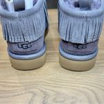 UGG NWT  Classic Ultra Mini Fringe Bling Boots Shade Photo 9