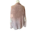 P O L FUZZY SOFT VELVET ELBOWS CARDIGAN SIZE MEDIUM Photo 4