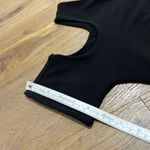 Boston Proper Medium one shoulder black mini dress Photo 9