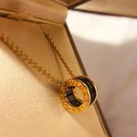 Bulgari B.Zero1 18k Rose Gold Necklace Pendant Photo 2