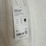 Athleta Linen Ankle Pant Womens Size Medium White NWT Preppy Coastal Photo 4