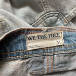 Free People Haywire High Rise Cargo Wide Leg Jeans Size 31 Photo 6