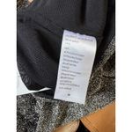 Naked Wardrobe NWT Shimmer Metallic Straight Leg Pull On Pants Gunmetal Medium Photo 7