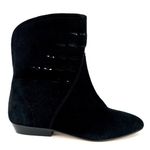 Isabel Marant Sprati perforated black suede ankle boots size 36 Photo 0