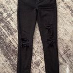 American Eagle Black Super High Rise Jeans Photo 0