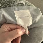 Anthropologie Avec Les Filles Mixed Media Quilted Sleeve Teddy Jacket L Photo 3