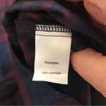 Pendleton  navy plaid flannel long sleeve shirt L Photo 3