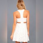 Lulu’s | Daisy Date White Lace Skater Dress, size M Size M Photo 2