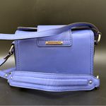 Rebecca Minkoff Mini Box Sammy Periwinkle Blue Leather Crossbody Mini Bag Photo 2