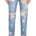 One Teaspoon Awesome Baggies Distressed Low Rise Jeans Size 27 Photo 0