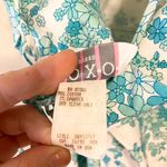 XOXO Vintage Y2K dresses white & blue linen floral dress Photo 9
