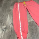 FIGS  Coral Jogger Pants with Neon Accents Photo 9