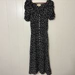 Cleobella Bethany Button Down Midi Dress Pink Floral Boho Size M Photo 2