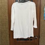 NWT Ripskirt Hawaii 3/4 Sleeve Top XXL White Photo 2