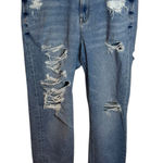 American Eagle  Mega Distressed Mom Jeans Photo 0
