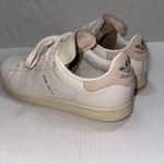Adidas  Stan Smith Shoes Womens Size 10.5 White Pink Leather Tennis Sneakers Photo 4
