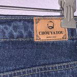 Chouyatou Denim Skirt 2XL Blue 5 Pocket Western Cowboy Core Cowgirl Short Photo 5