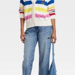 Disney Women's nwt  100 Striped Graphic Cardigan Photo 2