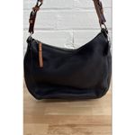 Coach  Black 8E98 Chelsea Pebbled Leather Zipper Hobo Shoulder Bag - Size M Photo 4
