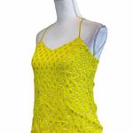 Ella Moss XS  Yellow Silver Tank Top Photo 2