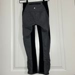 Lululemon  | On Your Mark‎ Crop 23" Heathered Black Ruched Ankles | Women's 4 Photo 4